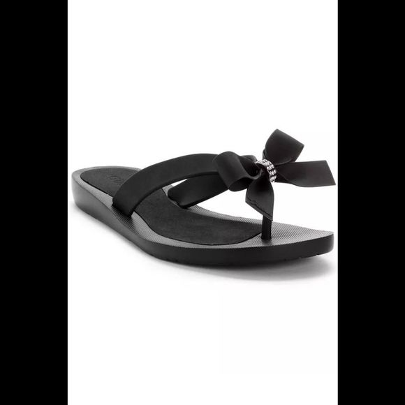 GUESS Womens Tutu Bow Flip Flop - Medium - Picture 1 of 3